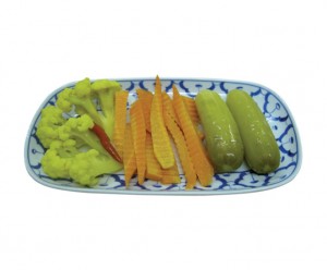 Pickles at Shoshana Restaurant, Bangkok