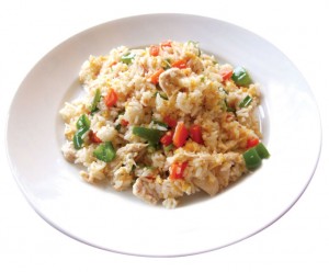 Fried rice with chicken at Shoshana Restaurant, Bangkok