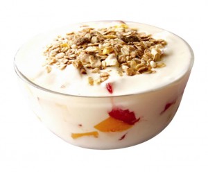 Muesli with fruit at Shoshana Restaurant, Bangkok